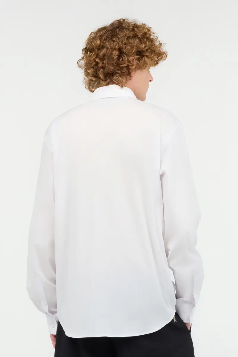 Roberto Cavalli Solid-Color Shirt | Thumbnail 3