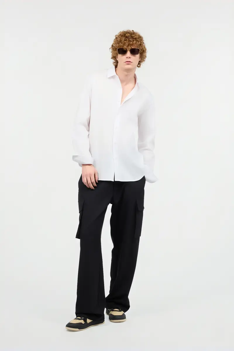 Roberto Cavalli Solid-Color Shirt | Thumbnail 6