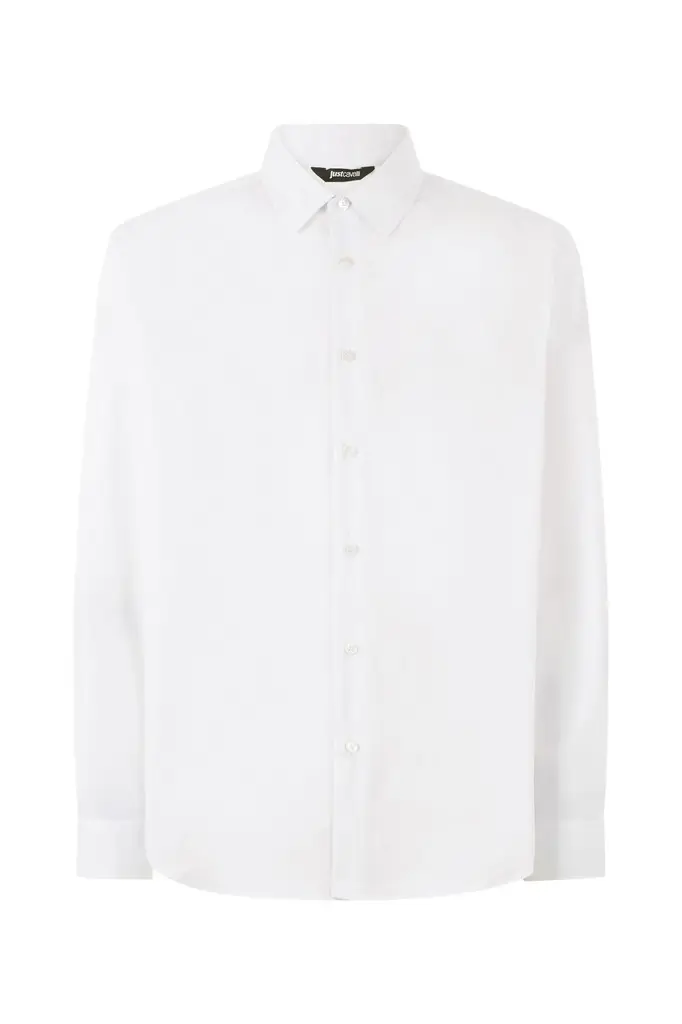 Roberto Cavalli Solid-Color Shirt | Image 1 Roberto Cavalli Solid-Color Shirt | Image 1