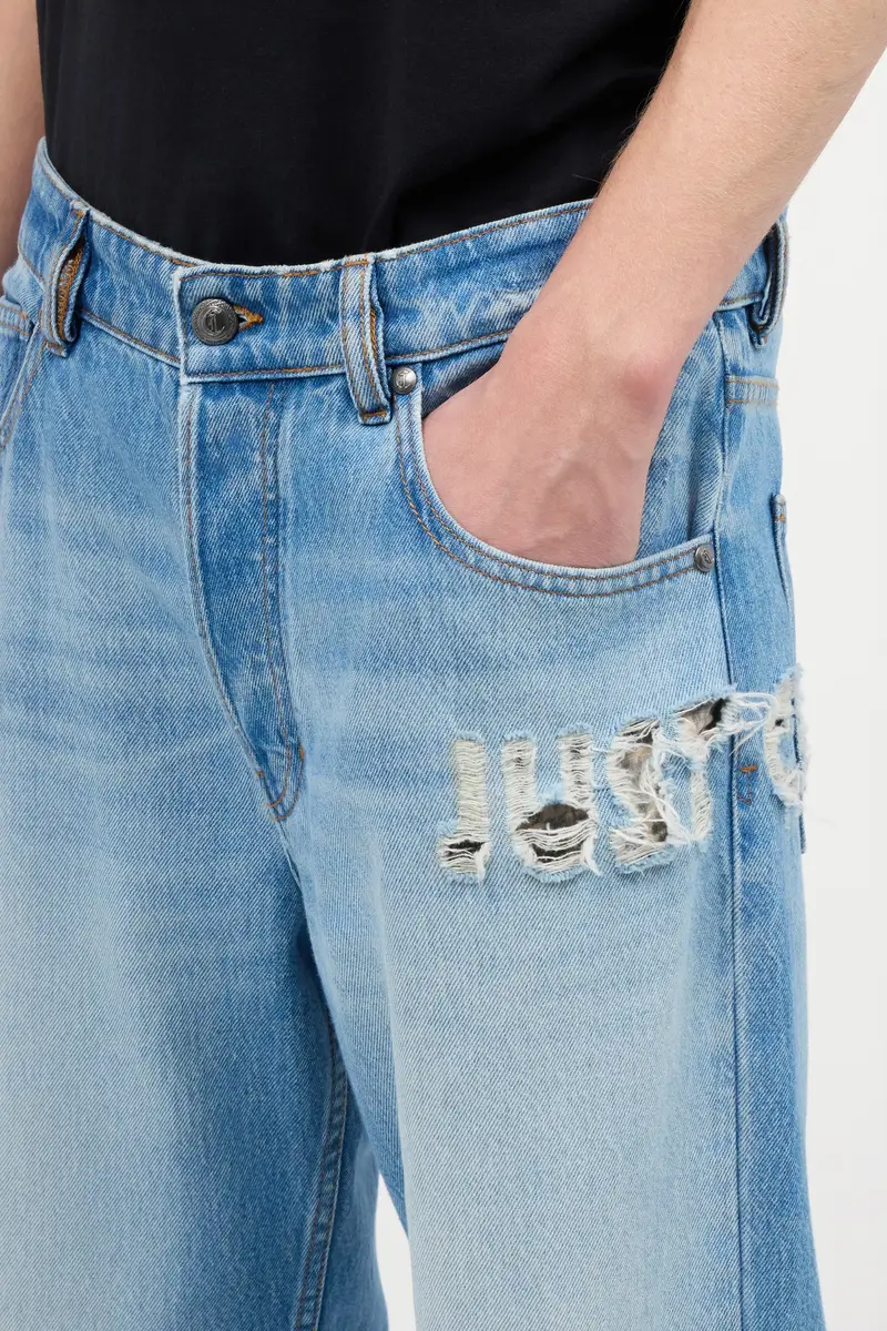 Roberto Cavalli Jeans With Destroyed-Effect Logo | Thumbnail 4 Roberto Cavalli Jeans With Destroyed-Effect Logo | Thumbnail 4