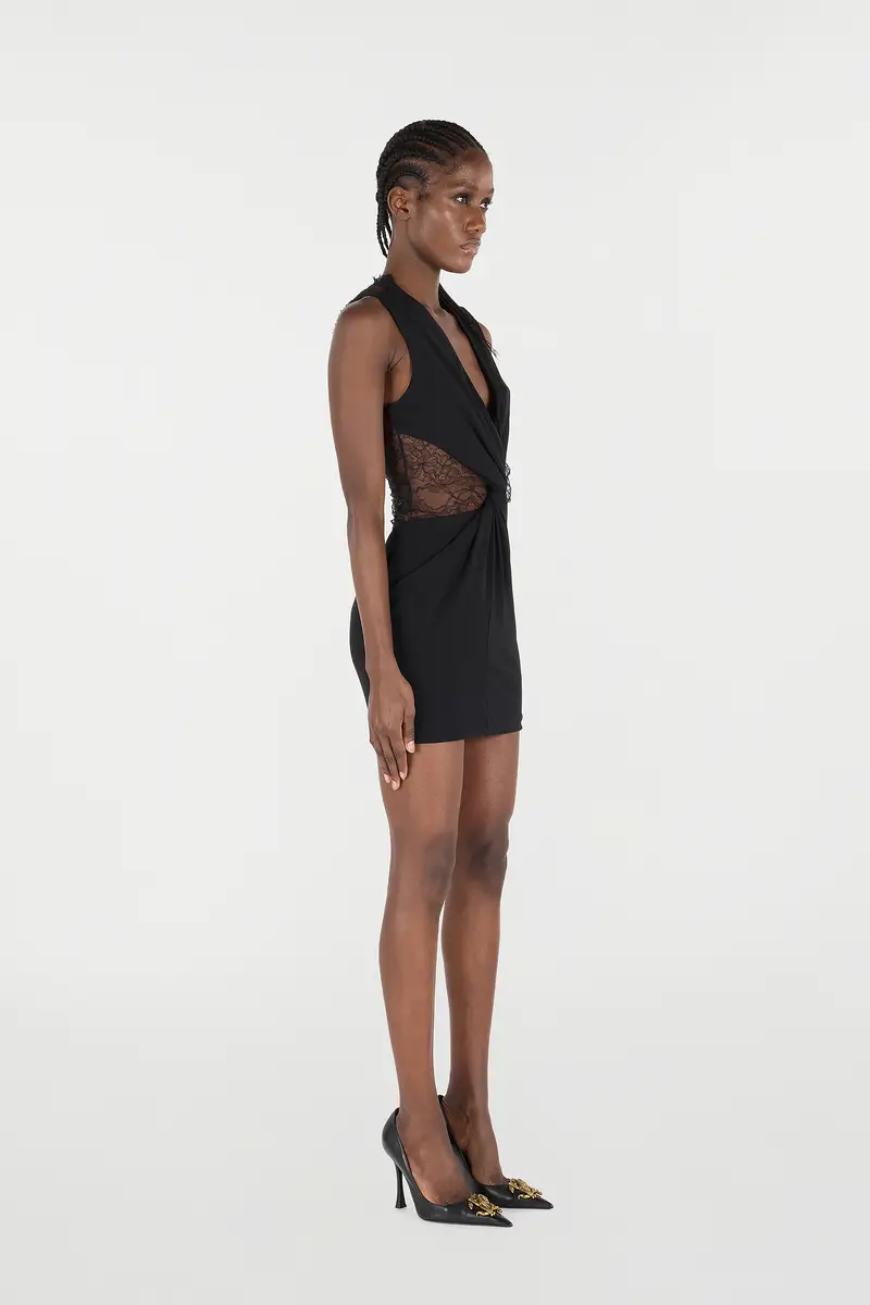 Roberto Cavalli Lace Mini Dress | Thumbnail 2