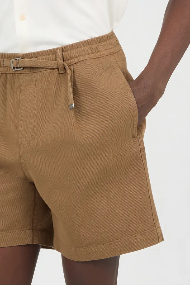 Roberto Cavalli Brown Belted Cotton Shorts | Thumbnail 4