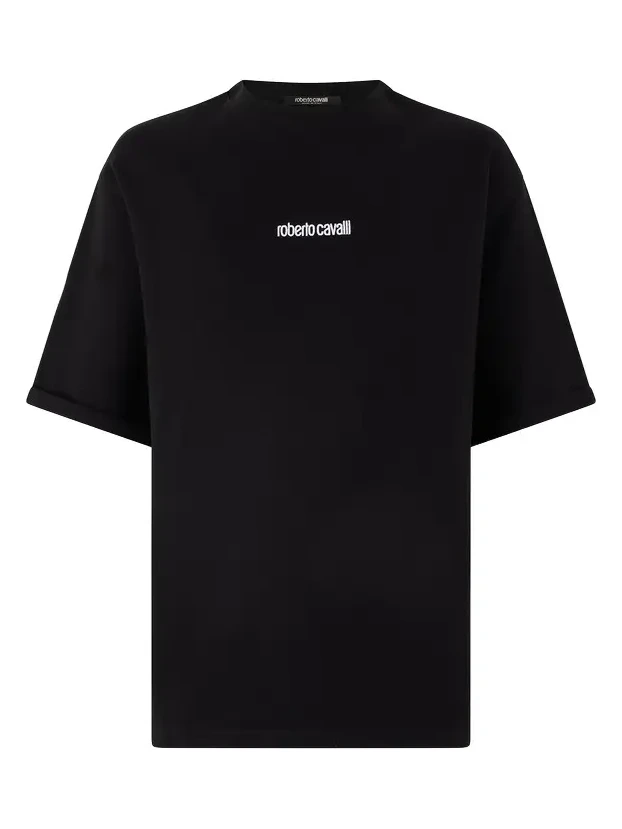 T-Shirt With Embroidered Logo