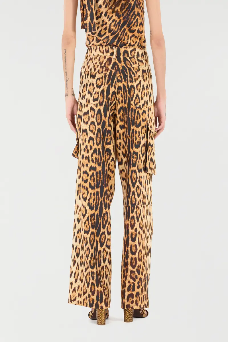 Roberto Cavalli Pants With Jaguar Skin Print | Thumbnail 3 Roberto Cavalli Pants With Jaguar Skin Print | Thumbnail 3