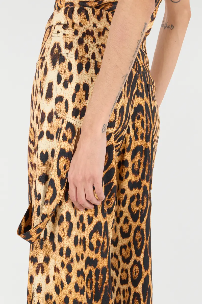 Roberto Cavalli Pants With Jaguar Skin Print | Thumbnail 6 Roberto Cavalli Pants With Jaguar Skin Print | Thumbnail 6