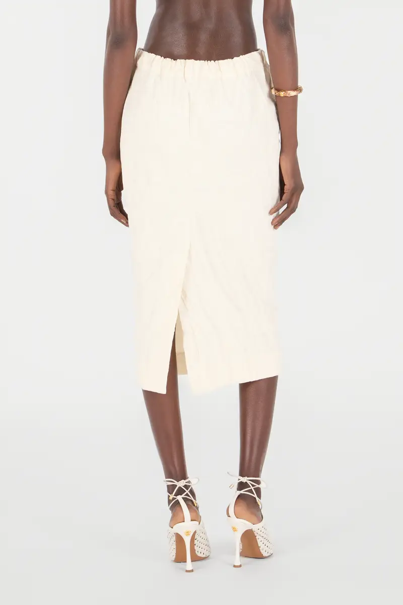 Roberto Cavalli Midi Skirt with Drawstring | Thumbnail 3 Roberto Cavalli Midi Skirt with Drawstring | Thumbnail 3