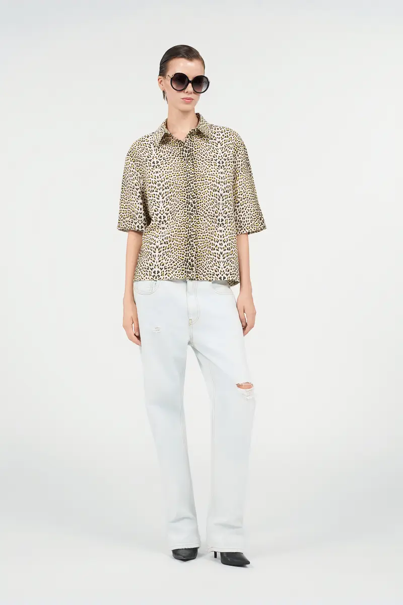 Roberto Cavalli Baby Jaguar Print Shirt | Thumbnail 6 Roberto Cavalli Baby Jaguar Print Shirt | Thumbnail 6