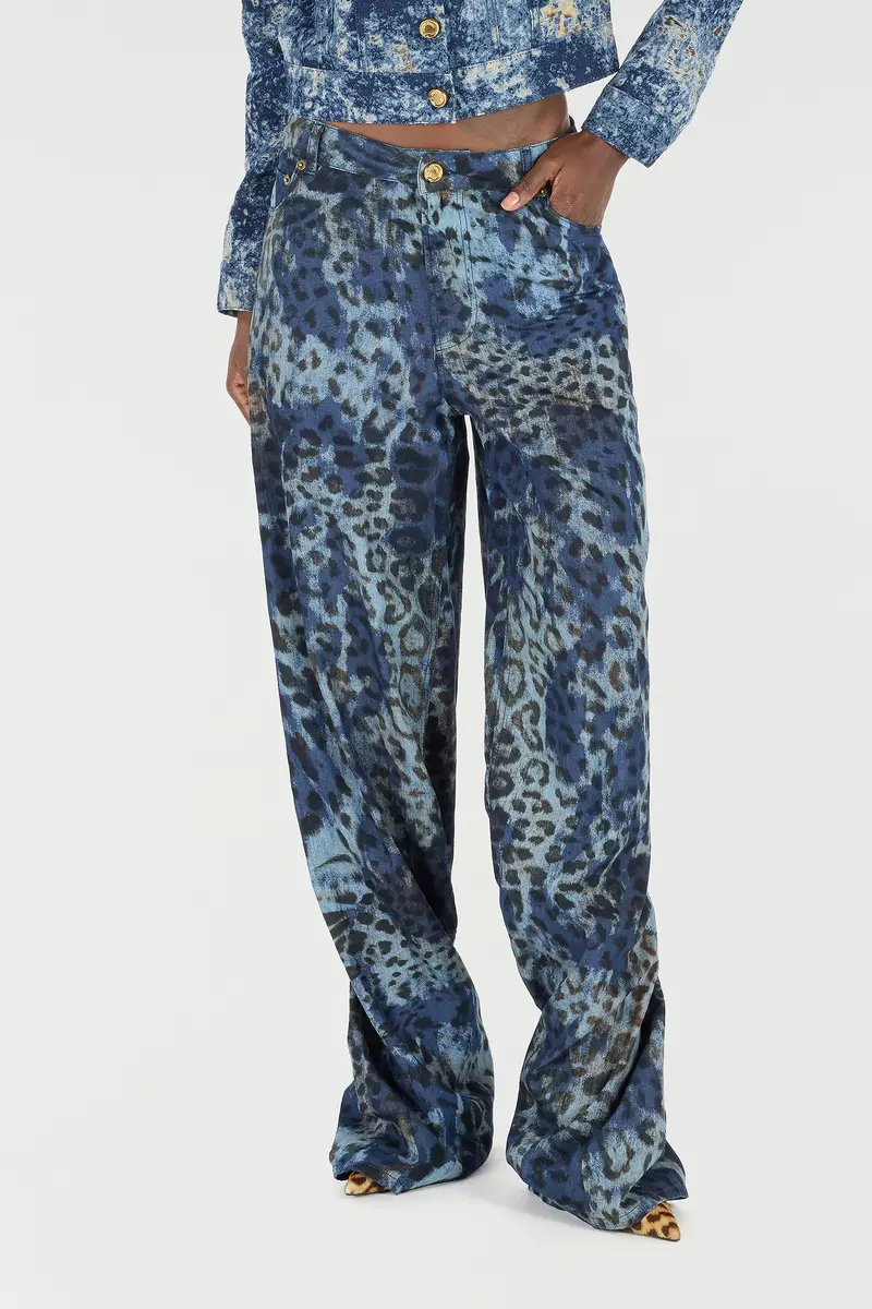 Roberto Cavalli Jeans With Jaguar Skin Print | Thumbnail 2 Roberto Cavalli Jeans With Jaguar Skin Print | Thumbnail 2