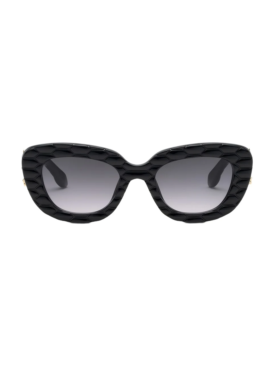Sunglasses with wide bold cat-eye front Sunglasses with wide bold cat-eye front