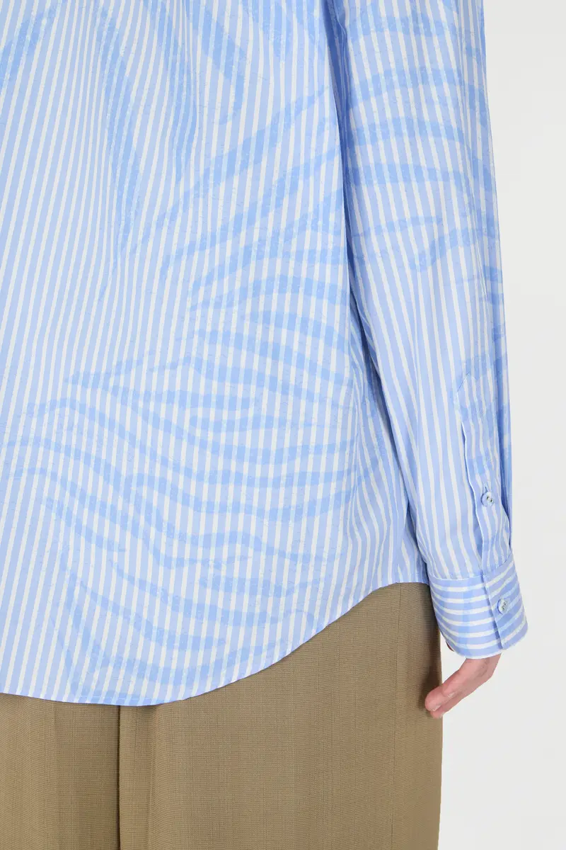 Roberto Cavalli Striped Shirt With Zebra Pattern | Thumbnail 6 Roberto Cavalli Striped Shirt With Zebra Pattern | Thumbnail 6