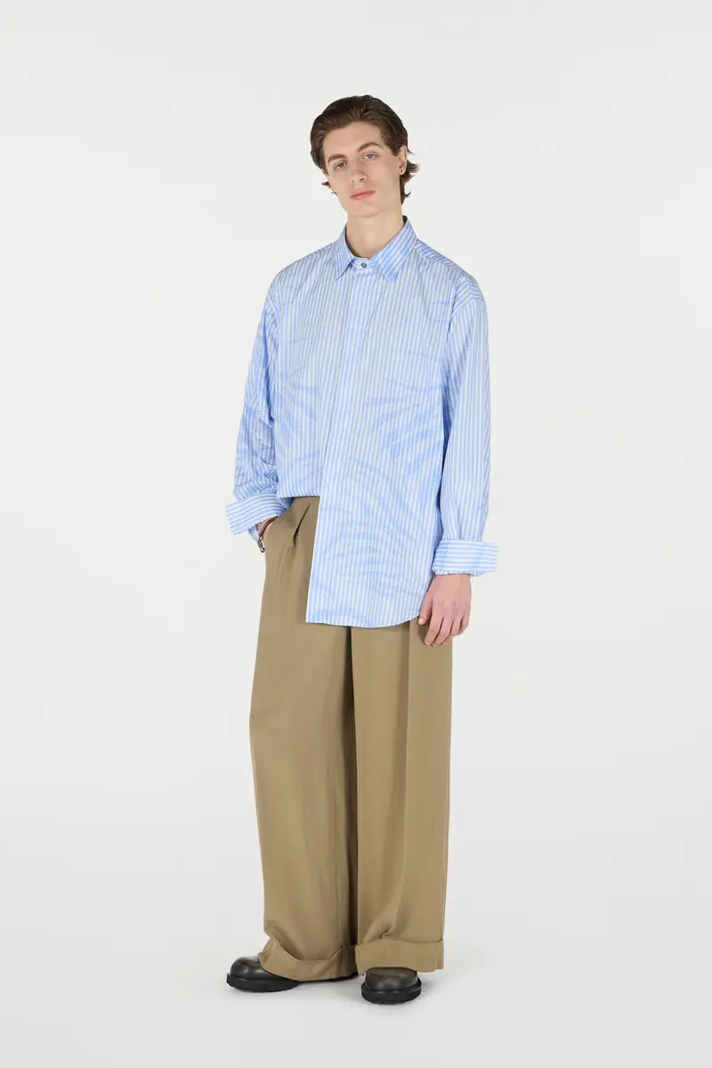 Roberto Cavalli Striped Shirt With Zebra Pattern | Thumbnail 7 Roberto Cavalli Striped Shirt With Zebra Pattern | Thumbnail 7