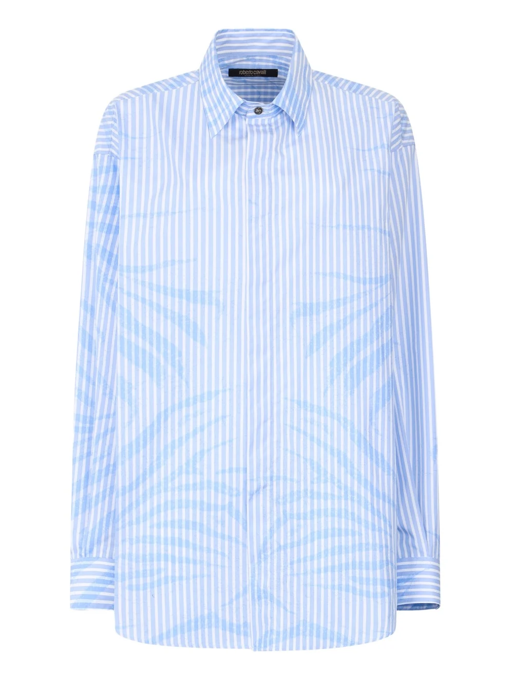 Striped Shirt With Zebra Pattern Striped Shirt With Zebra Pattern