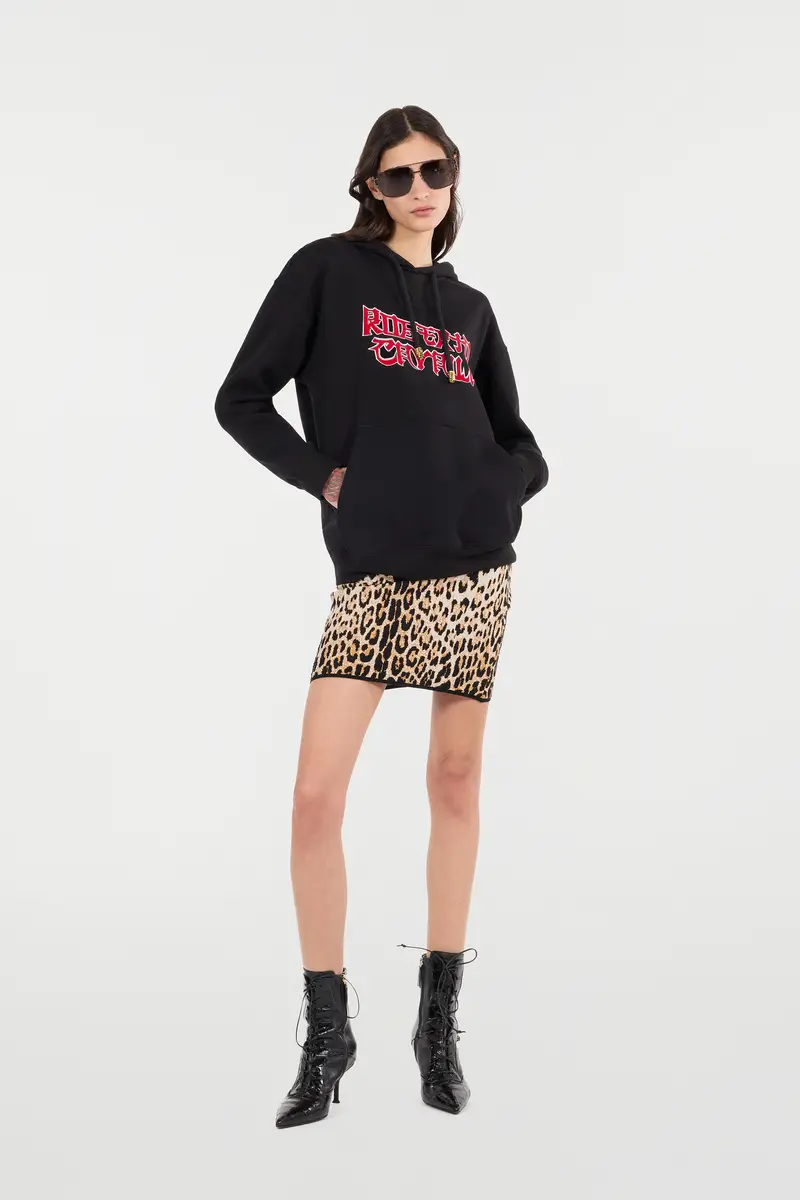 Roberto Cavalli Miniskirt With Jaguar Skin Print | Thumbnail 7 Roberto Cavalli Miniskirt With Jaguar Skin Print | Thumbnail 7