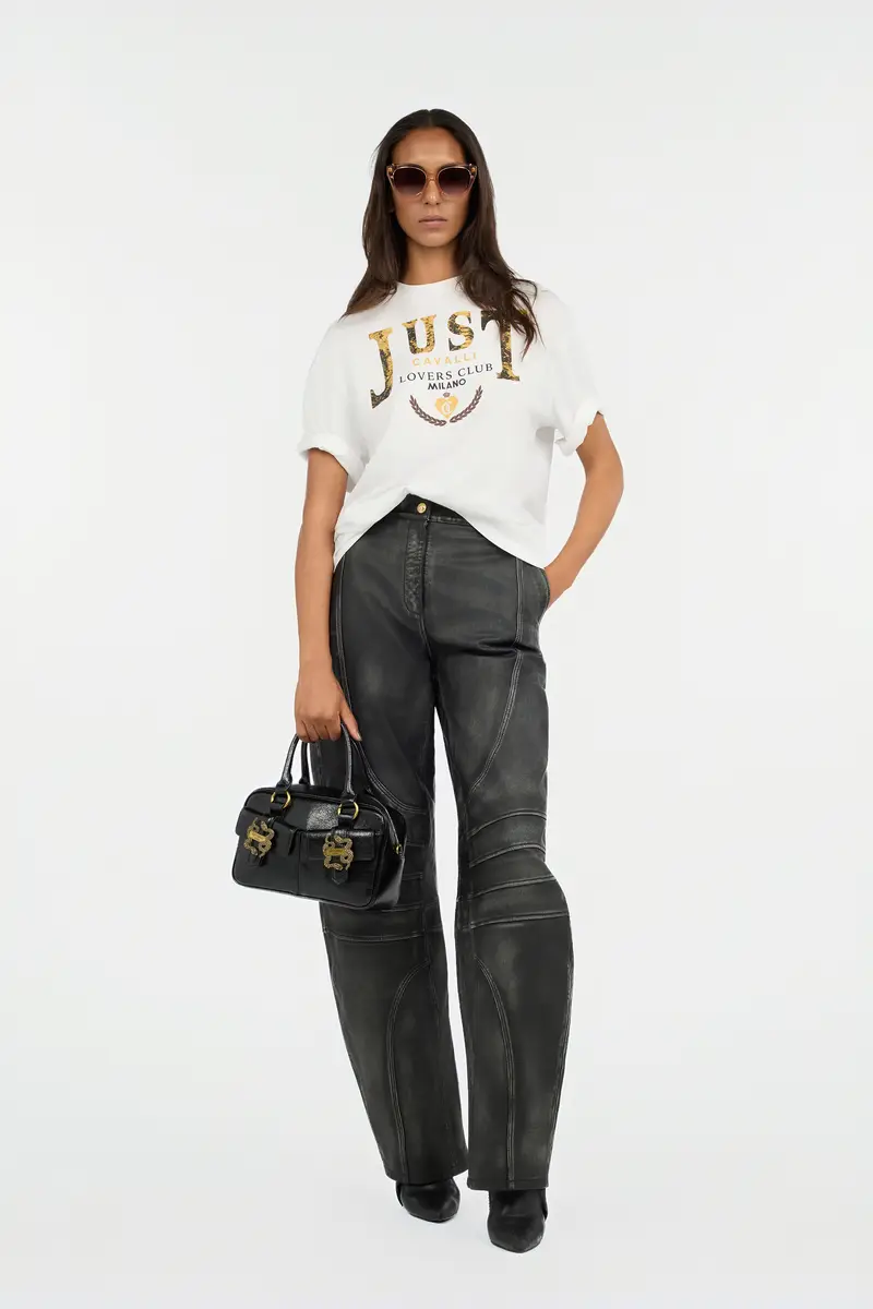 Roberto Cavalli Lovers Club Print T-Shirt | Thumbnail 6 Roberto Cavalli Lovers Club Print T-Shirt | Thumbnail 6