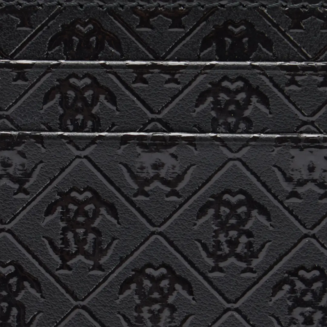 Roberto Cavalli Card Holder With All-Over Mirror Snake Monogram | Thumbnail 3