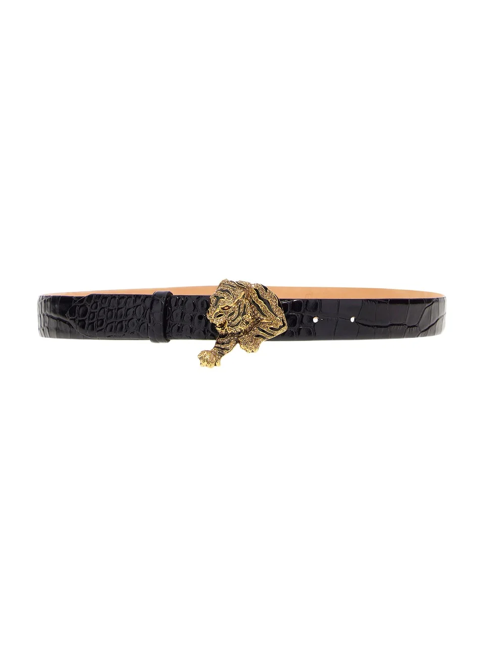 Roberto Cavalli Belt with gold buckle