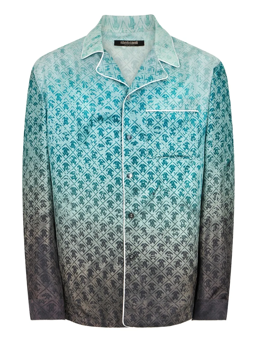 Silk Shirt with Monogram Silk Shirt with Monogram
