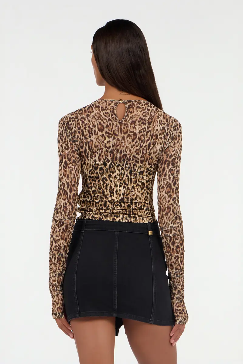 Roberto Cavalli Leopard Skin Print Sweater | Thumbnail 3 Roberto Cavalli Leopard Skin Print Sweater | Thumbnail 3