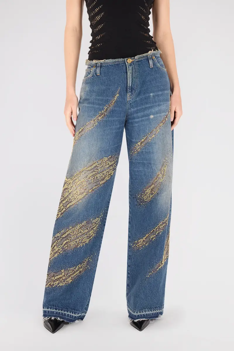 Roberto Cavalli Jeans With Rhinestoned Zebra Pattern | Thumbnail 2 Roberto Cavalli Jeans With Rhinestoned Zebra Pattern | Thumbnail 2