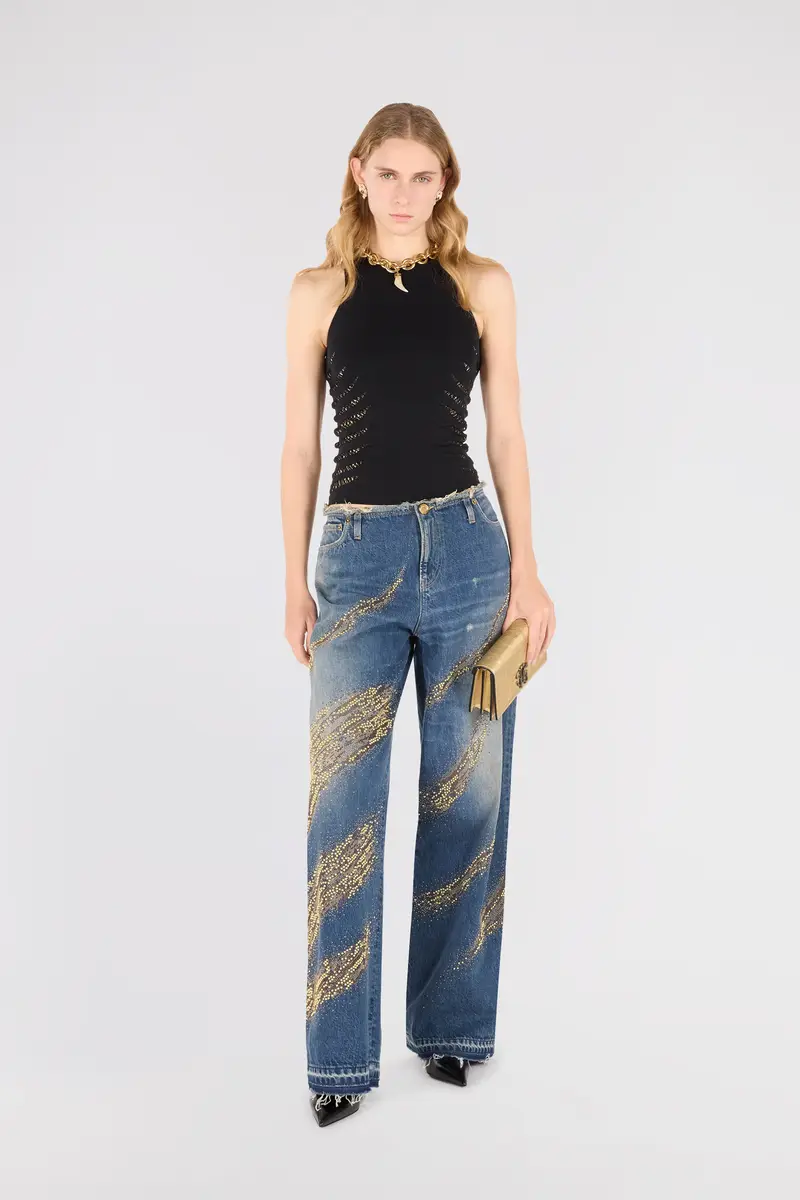 Roberto Cavalli Jeans With Rhinestoned Zebra Pattern | Thumbnail 7 Roberto Cavalli Jeans With Rhinestoned Zebra Pattern | Thumbnail 7