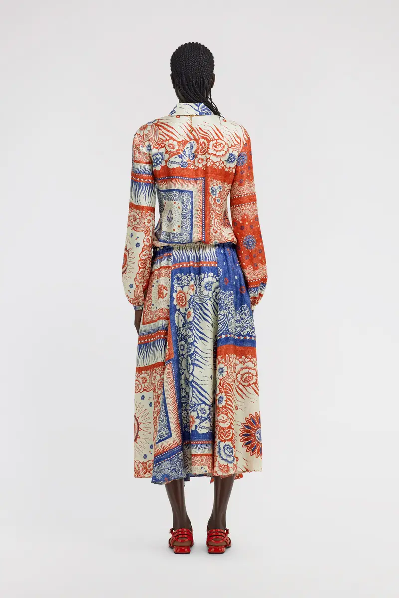 Roberto Cavalli Bandana Print Maxi Dress | Thumbnail 3