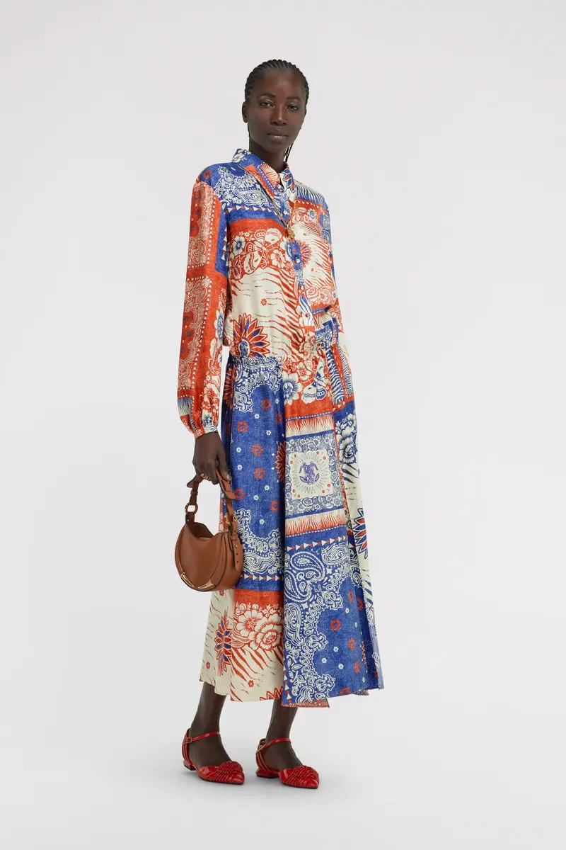 Roberto Cavalli Bandana Print Maxi Dress | Thumbnail 5