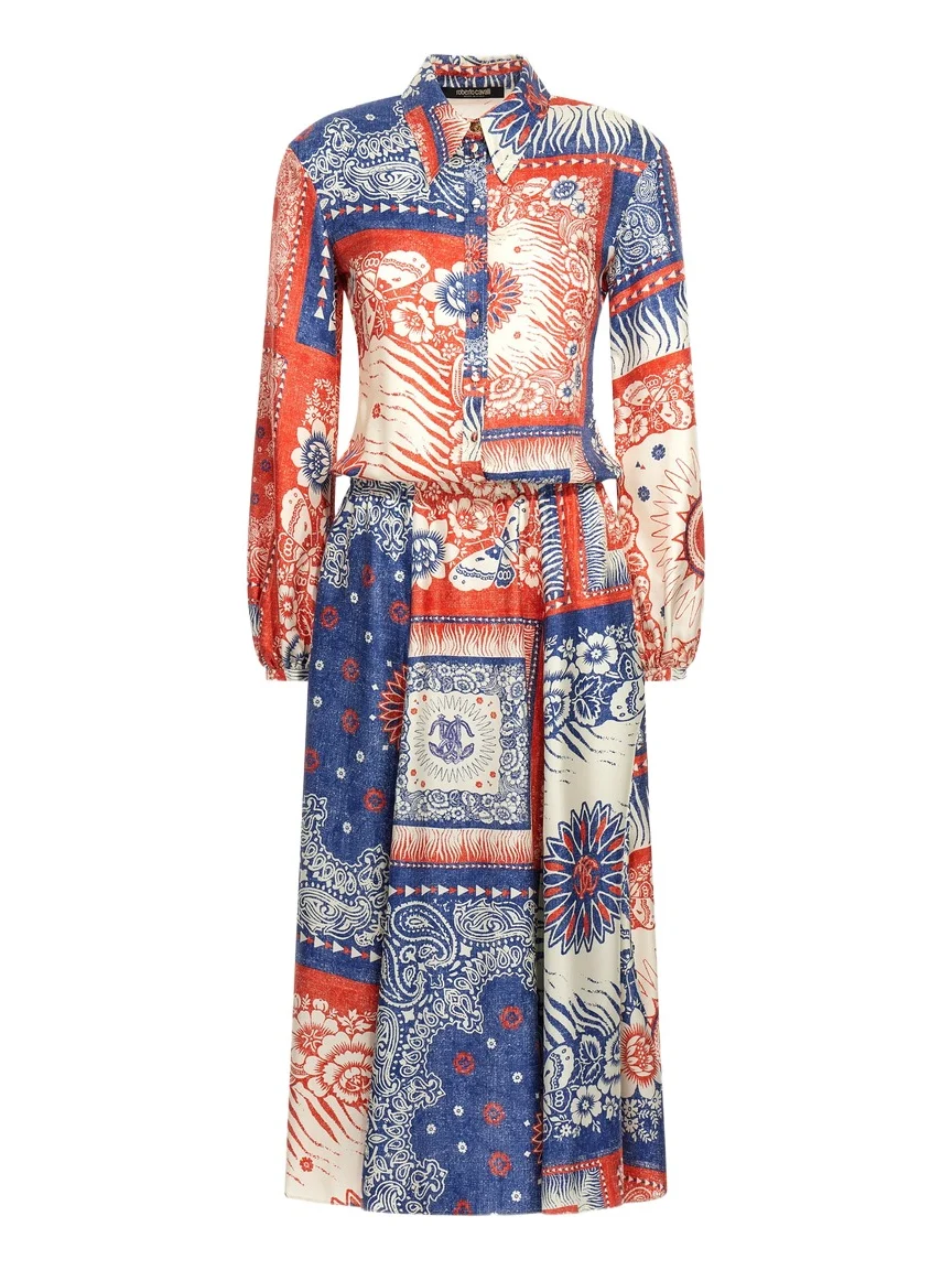Bandana Print Maxi Dress Bandana Print Maxi Dress