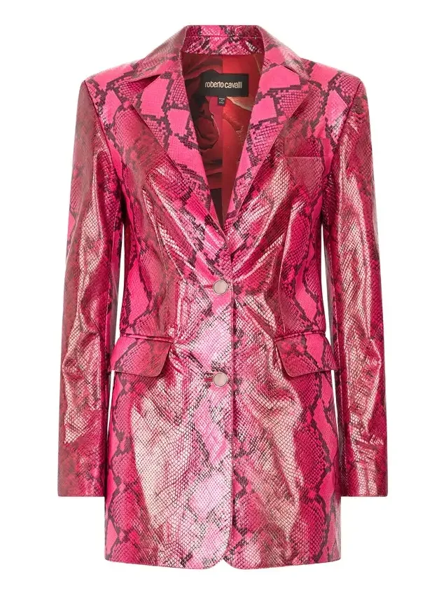 Shiny Python-Print Jacket Shiny Python-Print Jacket