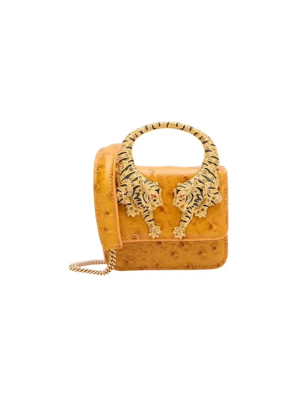 Mini Roar Bag With Jeweled Tigers