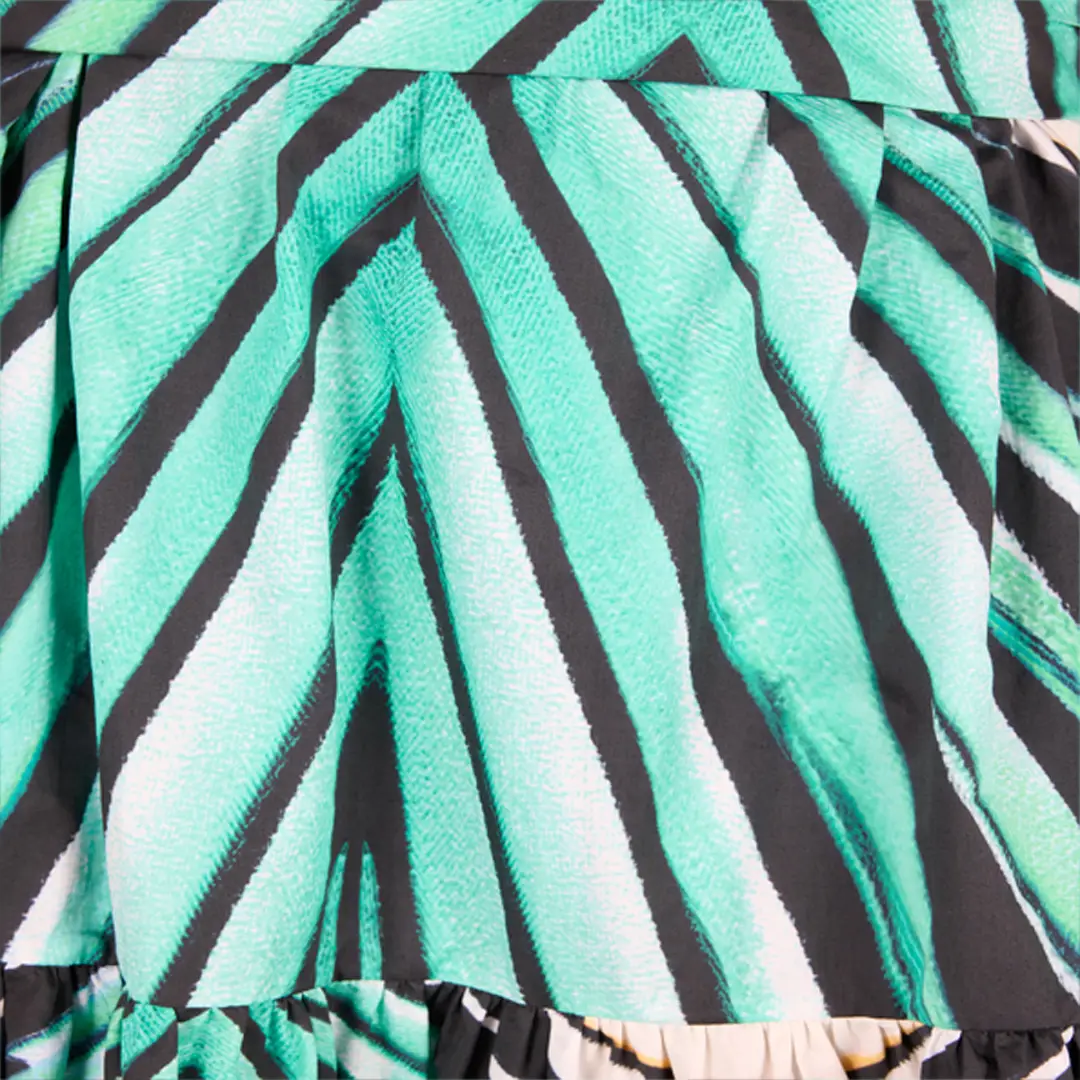 Roberto Cavalli Ray Of Sea Print Midi Dress | Thumbnail 4 Roberto Cavalli Ray Of Sea Print Midi Dress | Thumbnail 4