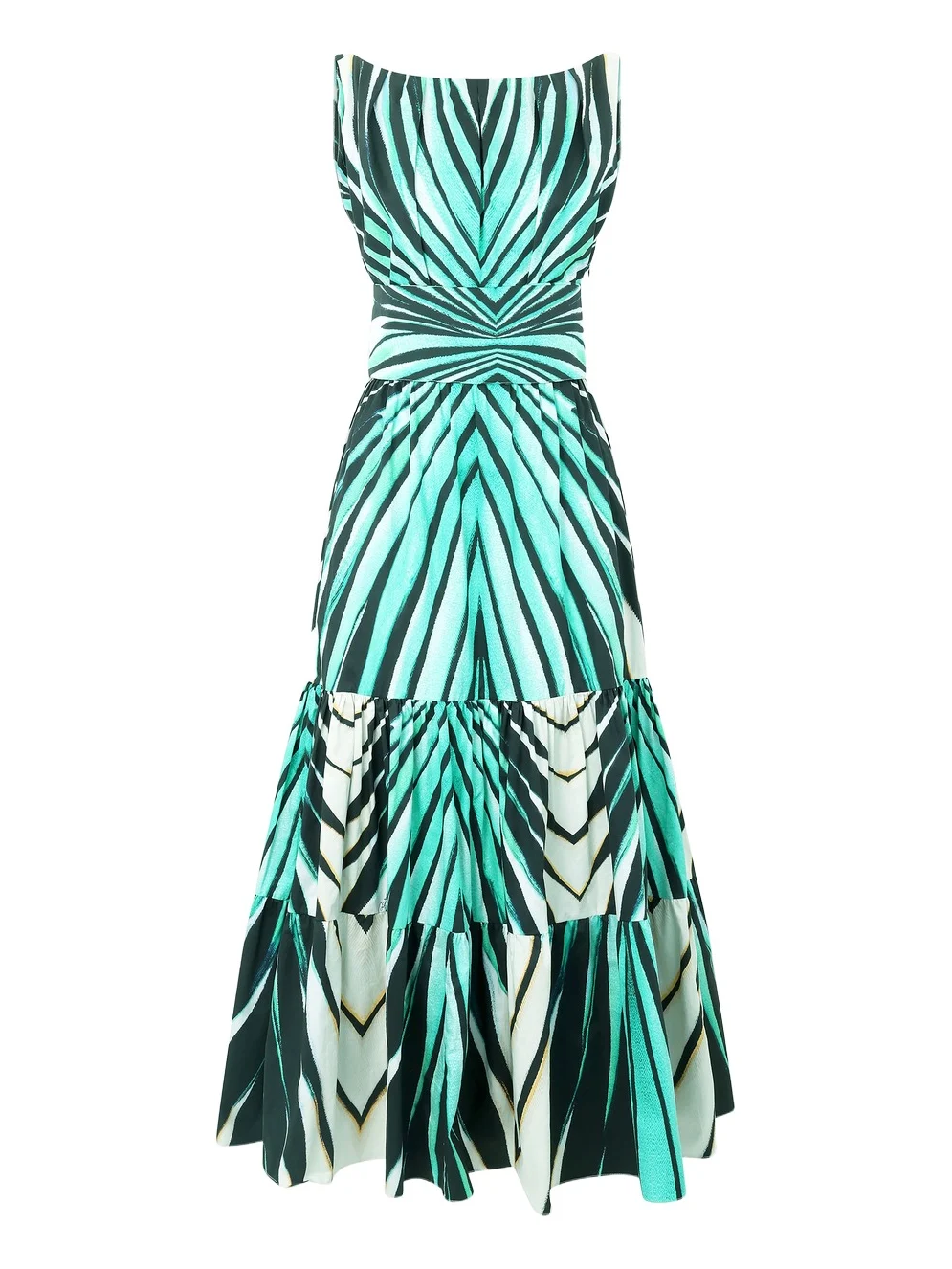 Ray Of Sea Print Midi Dress Ray Of Sea Print Midi Dress