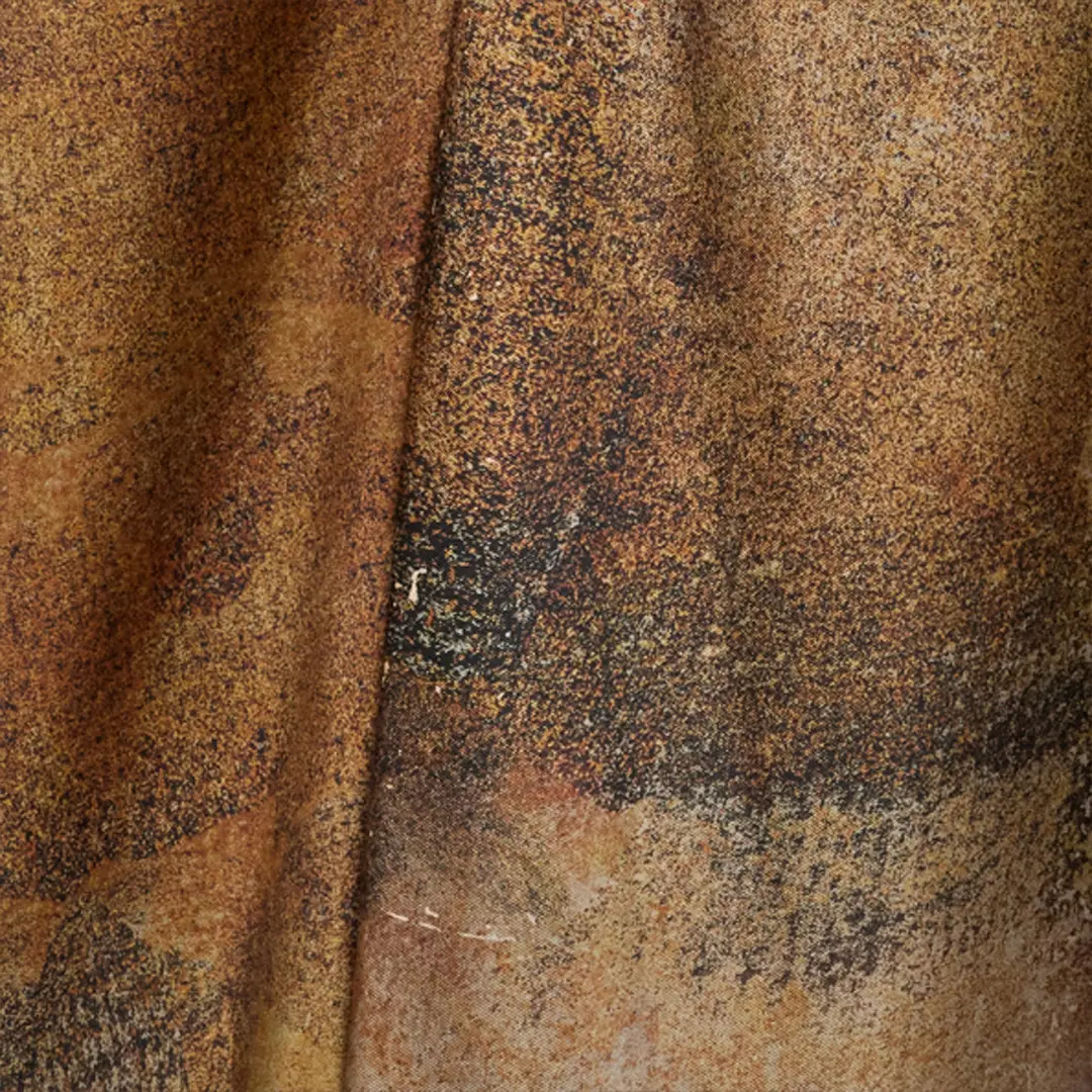Roberto Cavalli Beige Caftan With Affresco Printed On Silk Twill | Thumbnail 4