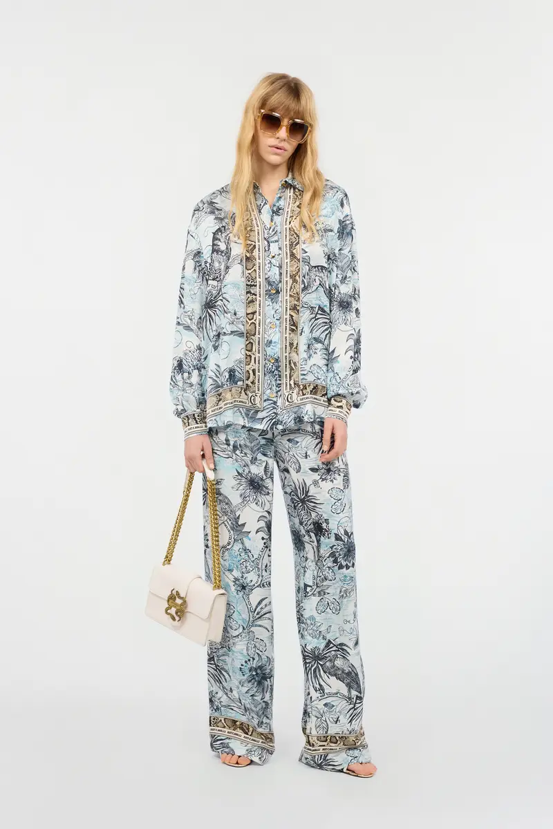 Roberto Cavalli Shirt With Python And Jungle Print | Thumbnail 7 Roberto Cavalli Shirt With Python And Jungle Print | Thumbnail 7