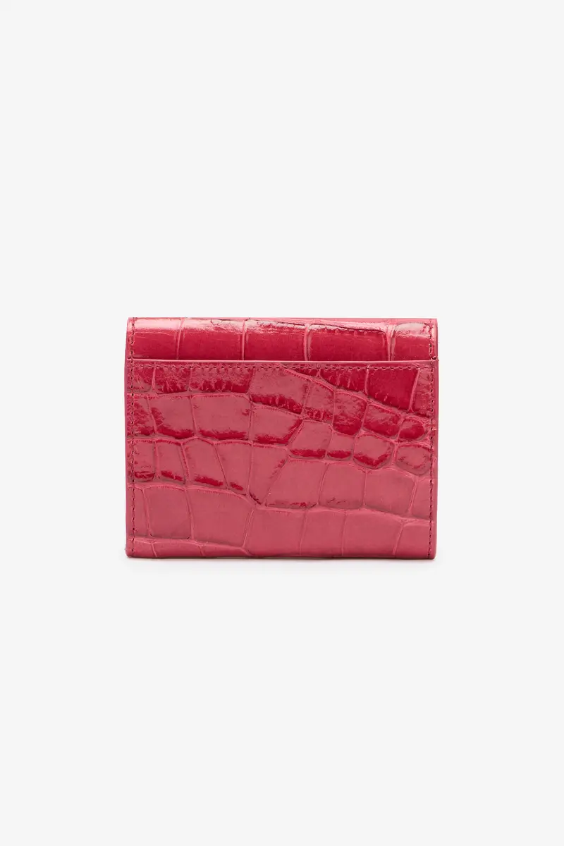 Roberto Cavalli Crocodile-Effect Square Card Holder | Thumbnail 2 Roberto Cavalli Crocodile-Effect Square Card Holder | Thumbnail 2