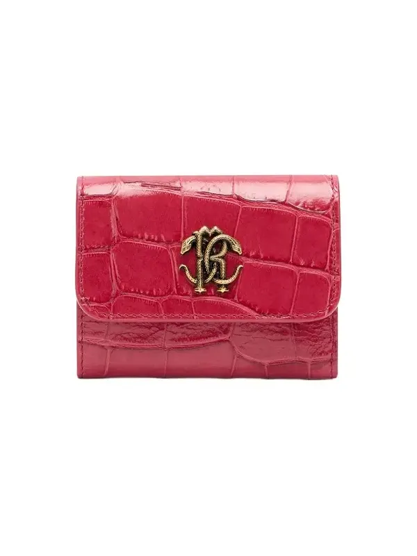 Crocodile-Effect Square Card Holder Crocodile-Effect Square Card Holder