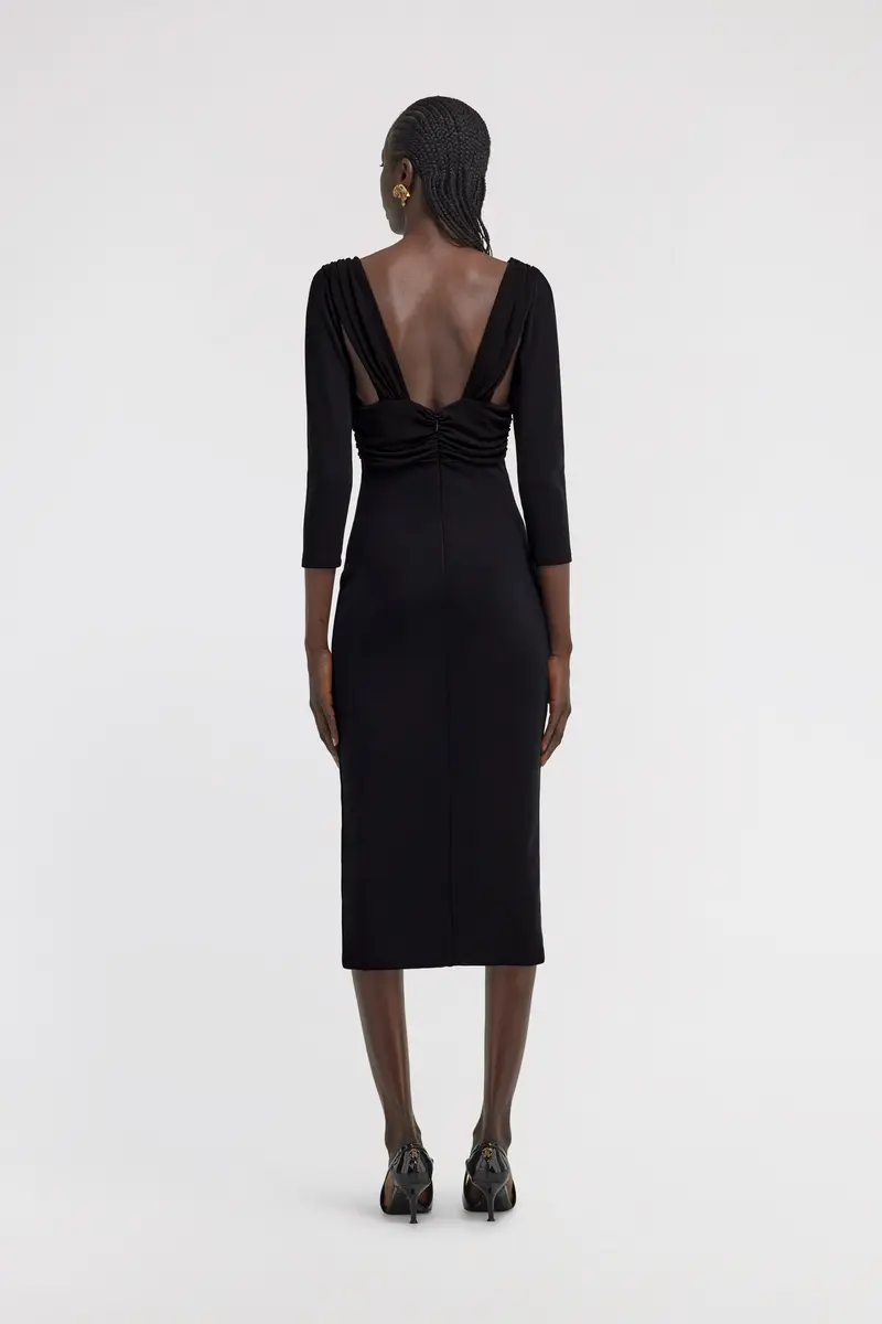 Roberto Cavalli Dress with Gold Detail | Thumbnail 3