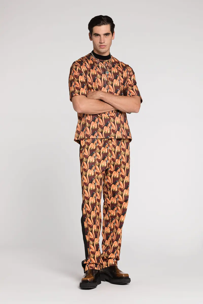 Roberto Cavalli Graphic-Print Cotton T-Shirt | Thumbnail 2