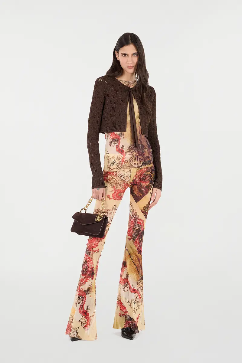 Roberto Cavalli Pants With Oriental Print | Thumbnail 7 Roberto Cavalli Pants With Oriental Print | Thumbnail 7