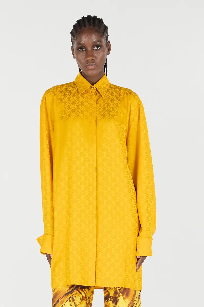 Roberto Cavalli Shirt With Mirror Snake Monogram | Thumbnail 2 Roberto Cavalli Shirt With Mirror Snake Monogram | Thumbnail 2