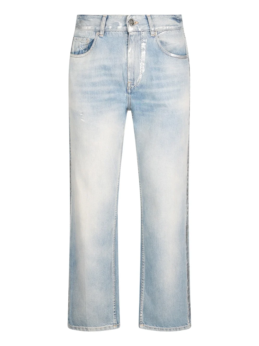 Light Wash Jeans with Monogram RC Light Wash Jeans with Monogram RC