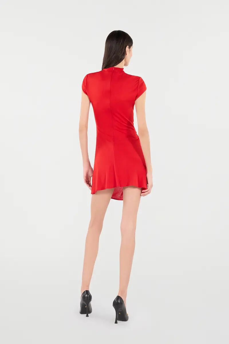 Roberto Cavalli Mini Dress With Ruched Detail | Thumbnail 3 Roberto Cavalli Mini Dress With Ruched Detail | Thumbnail 3