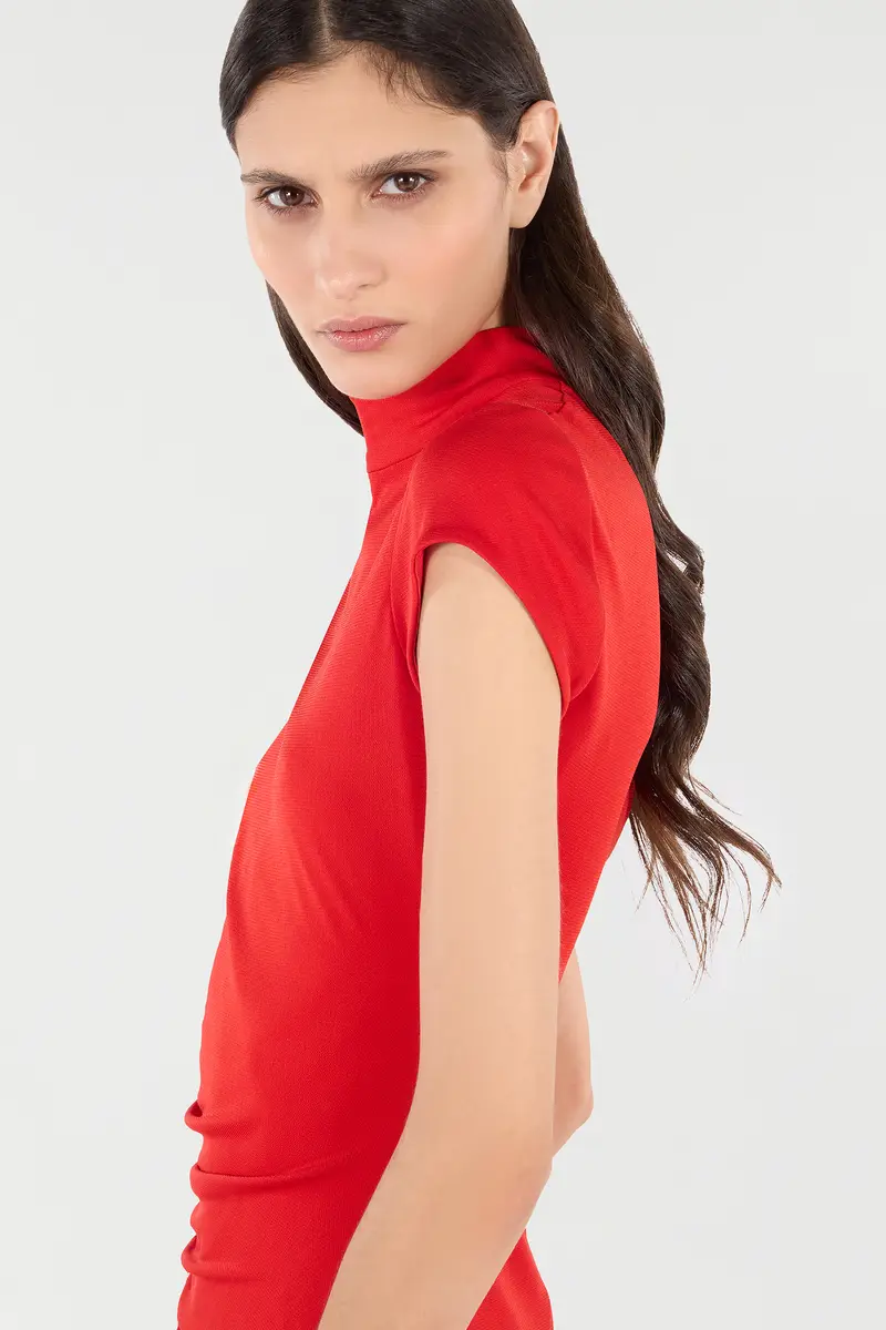 Roberto Cavalli Mini Dress With Ruched Detail | Thumbnail 4 Roberto Cavalli Mini Dress With Ruched Detail | Thumbnail 4