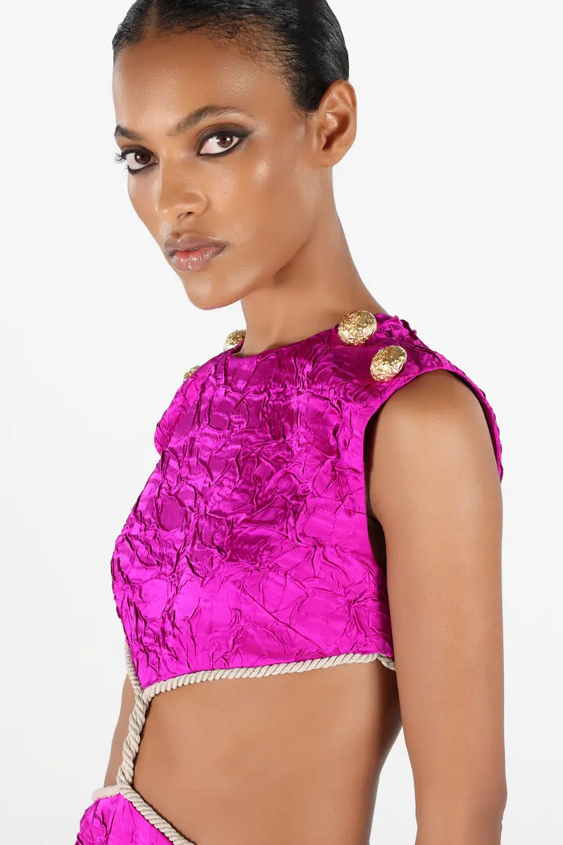 Roberto Cavalli Cut-Out Detail Mini Dress | Thumbnail 5