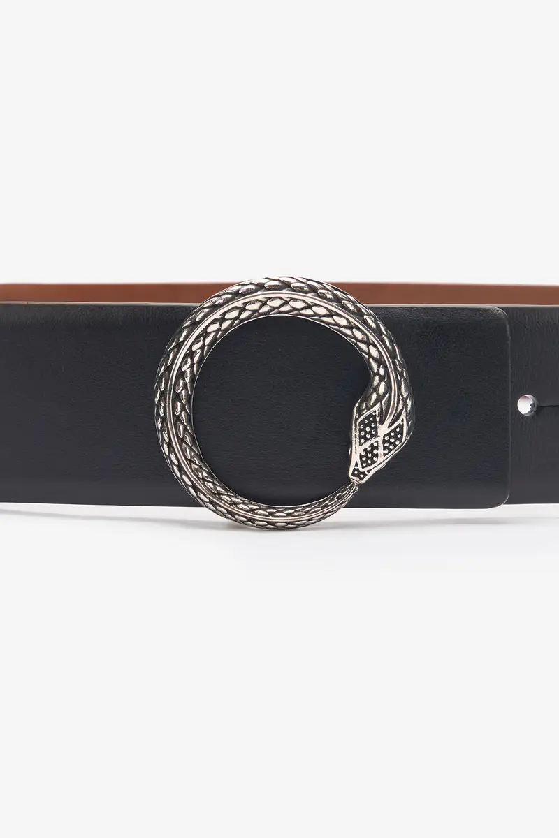 Roberto Cavalli Belt With Snake Buckle | Thumbnail 3