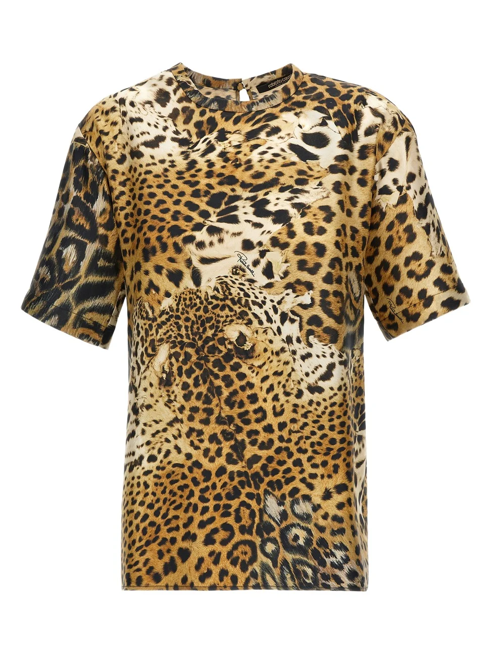 T-shirt with Jaguar Skin print T-shirt with Jaguar Skin print