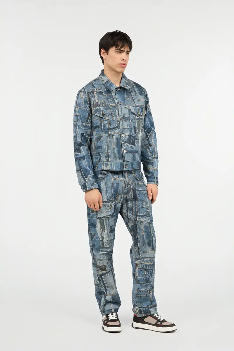 Roberto Cavalli Capsule Collection Patchwork Denim Jacket | Thumbnail 2 Roberto Cavalli Capsule Collection Patchwork Denim Jacket | Thumbnail 2