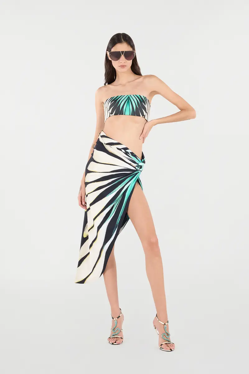 Roberto Cavalli Ray Of Sea Print Sarong | Thumbnail 7 Roberto Cavalli Ray Of Sea Print Sarong | Thumbnail 7