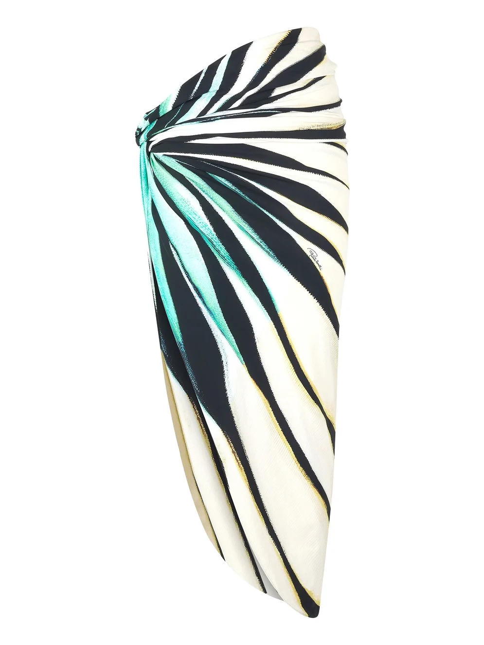 Roberto Cavalli Ray Of Sea Print Sarong