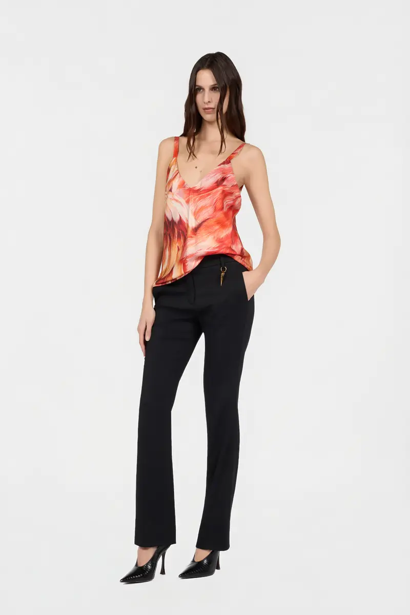 Roberto Cavalli Plumange Print Camisole | Thumbnail 6