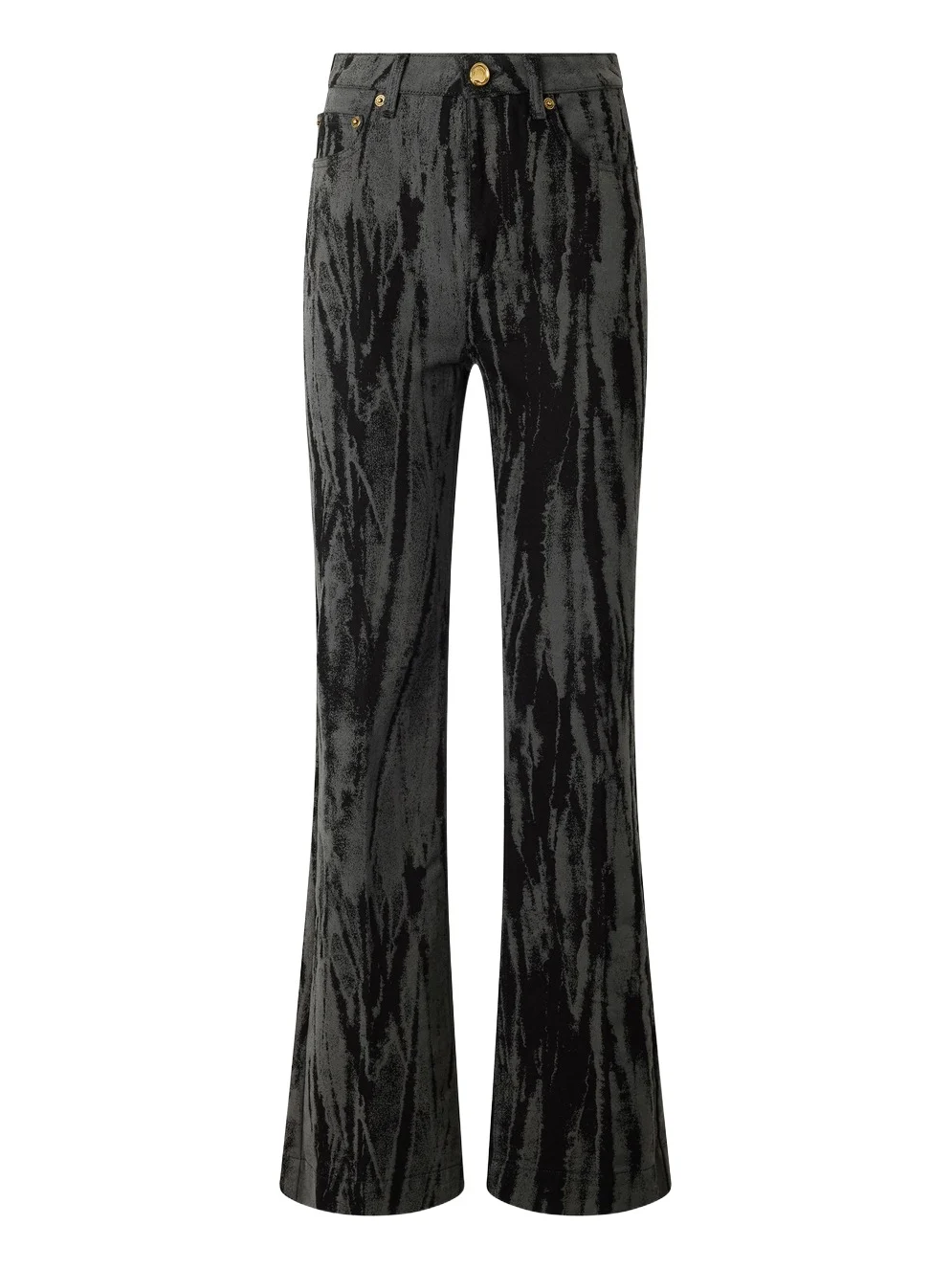 Black Denim Jeans With A Streak Effect Black Denim Jeans With A Streak Effect